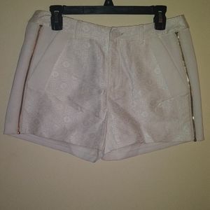 Color Block Brand Shorts